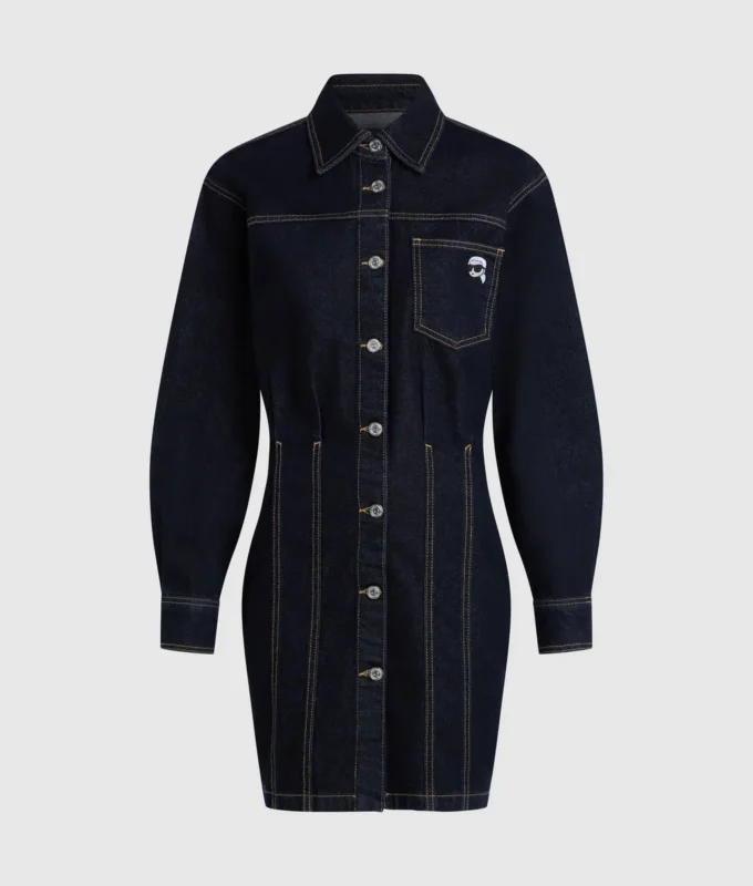 Abito chemisier in denim Ikon Abito chemisier in denim Ikon
