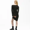 Abito con spalline e coulisse