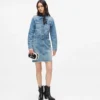 Abito in denim con cintura Abito in denim con cintura