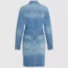 Abito in denim con cintura Abito in denim con cintura