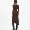 Abito in maglia con cintura Abito in maglia con cintura