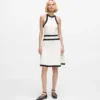 Abito in maglia con cintura Karl DNA Abito in maglia con cintura Karl DNA