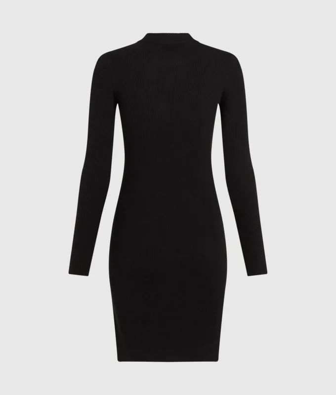 Abito in maglia con cut-out