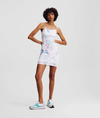 ABITO IN MAGLIA CON STAMPA FLOREALE