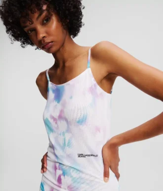 ABITO IN MAGLIA CON STAMPA FLOREALE