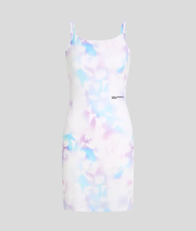 ABITO IN MAGLIA CON STAMPA FLOREALE