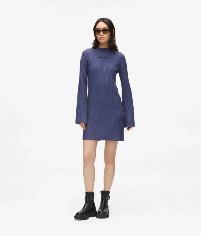 Abito in maglia plissettata Abito in maglia plissettata
