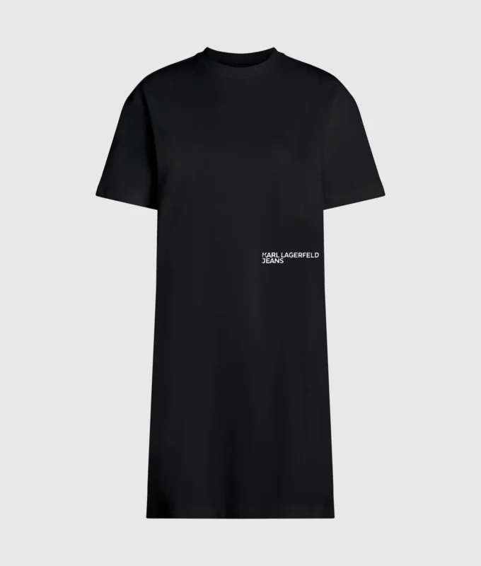Abito T-shirt con citazione di Karl Abito T-shirt con citazione di Karl