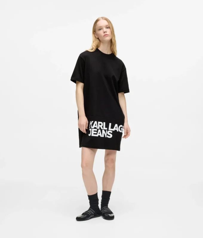 Abito T-shirt con logo