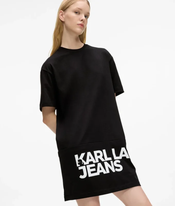 Abito T-shirt con logo