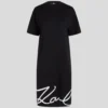 ABITO T-SHIRT CON ORLO SIGNATURE ABITO T-SHIRT CON ORLO SIGNATURE