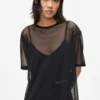 Abito T-shirt in maglia