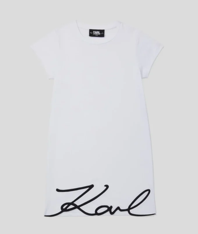 ABITO T-SHIRT SIGNATURE DA BAMBINA ABITO T-SHIRT SIGNATURE DA BAMBINA