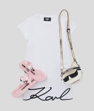 ABITO T-SHIRT SIGNATURE DA BAMBINA