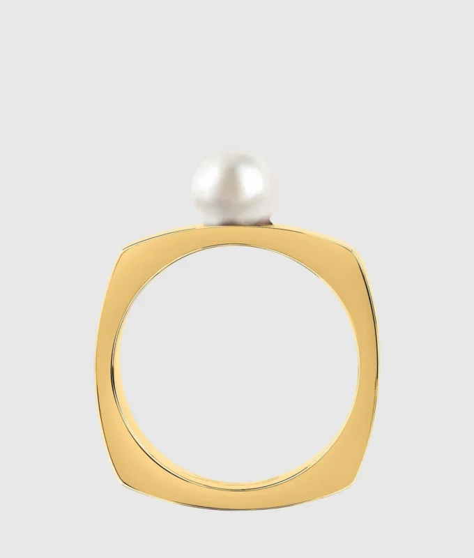 Anello quadrato Signature Anello quadrato Signature