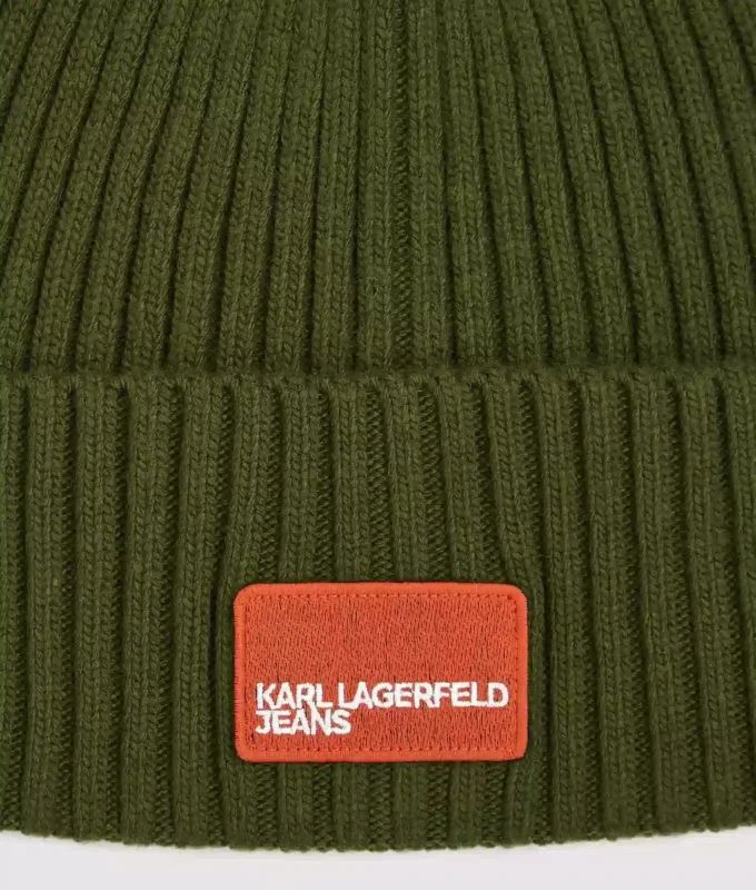 Berretto con patch logo