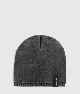 Berretto con patch logo lavato