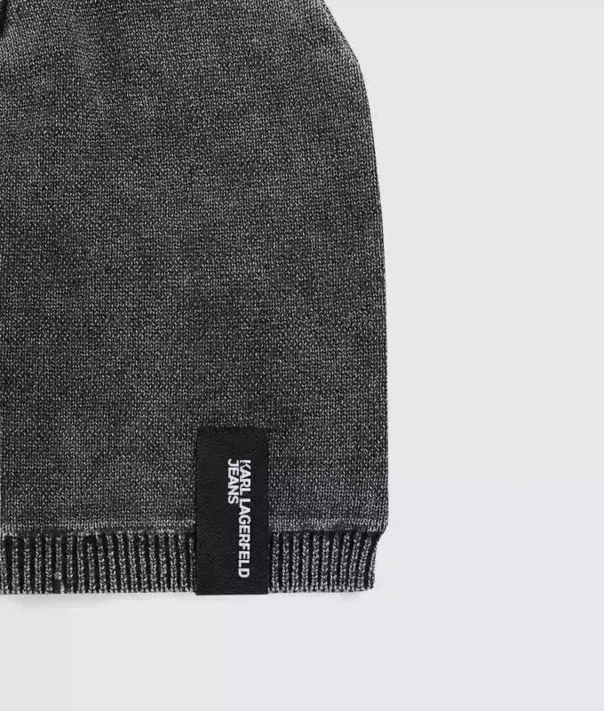 Berretto con patch logo lavato Berretto con patch logo lavato