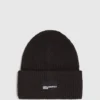 Berretto lungo con patch logo Berretto lungo con patch logo