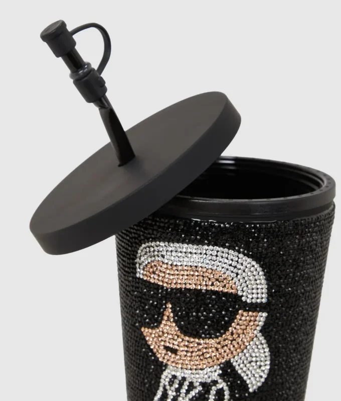 Bicchiere da asporto con strass Ikon Bicchiere da asporto con strass Ikon