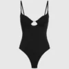 Body aderente con sgambatura alta