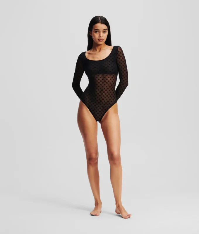 BODY LUNGO IN MAGLIA MONOGRAM BODY LUNGO IN MAGLIA MONOGRAM