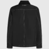 Bomber con cuciture a contrasto