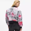 Bomber con stampa paint splatter Bomber con stampa paint splatter