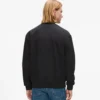 Bomber con zip frontale Bomber con zip frontale