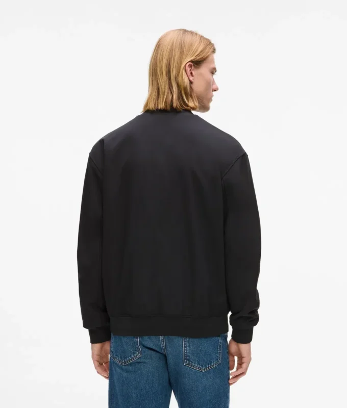 Bomber con zip frontale Bomber con zip frontale