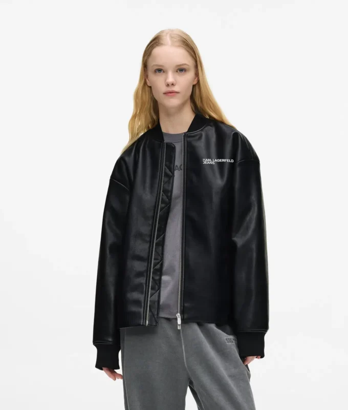 Bomber in ecopelle Bomber in ecopelle