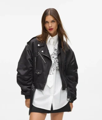 Bomber in raso