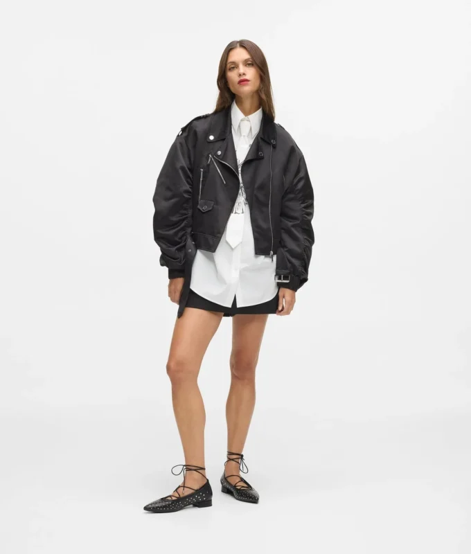 Bomber in raso Bomber in raso