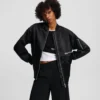 BOMBER OVERSIZE IN RASO BOMBER OVERSIZE IN RASO