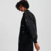BOMBER OVERSIZE IN RASO BOMBER OVERSIZE IN RASO