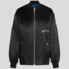 BOMBER OVERSIZE IN RASO BOMBER OVERSIZE IN RASO