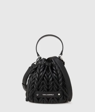 Borsa a secchiello K/Weave