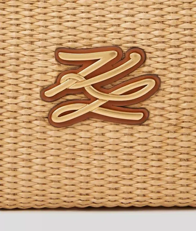 Borsa a secchiello media intrecciata K/Autograph Borsa a secchiello media intrecciata K/Autograph