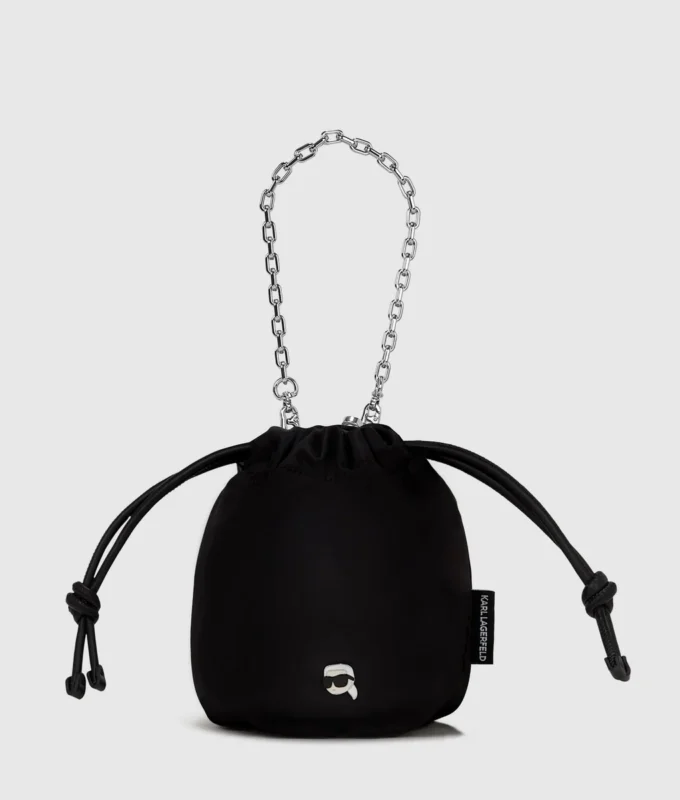 Borsa a secchiello piccola in nylon Ikon Borsa a secchiello piccola in nylon Ikon