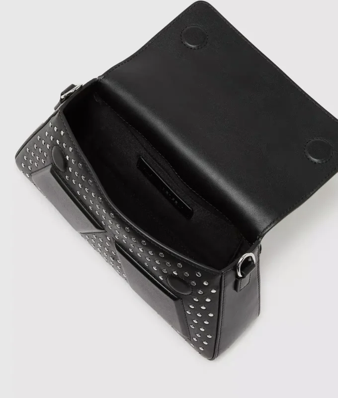 Borsa a tracolla con borchie Ikon K Borsa a tracolla con borchie Ikon K