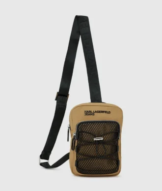 Borsa a tracolla con coulisse