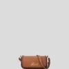 BORSA A TRACOLLA CON CUCITURA A FRANGIA K/SIGNATURE BORSA A TRACOLLA CON CUCITURA A FRANGIA K/SIGNATURE