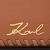 BORSA A TRACOLLA CON CUCITURA A FRANGIA K/SIGNATURE BORSA A TRACOLLA CON CUCITURA A FRANGIA K/SIGNATURE