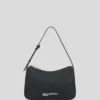 BORSA A TRACOLLA CON LOGO IN METALLO