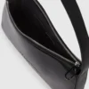 Borsa a tracolla con logo lucido