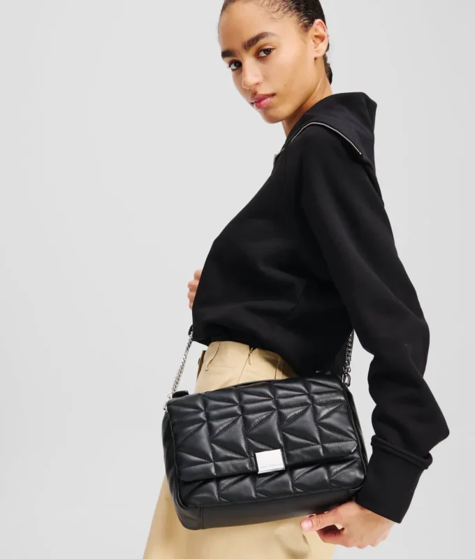 BORSA A TRACOLLA CON MANICO SUPERIORE K/KUILT
