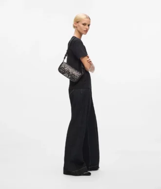 Borsa a tracolla con paillettes K/Signature