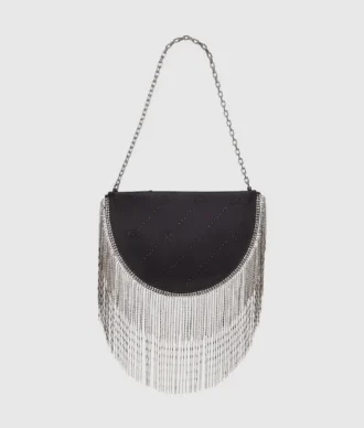 Borsa a tracolla con strass K/Soiree