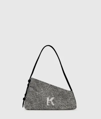 Borsa a tracolla in denim Geo