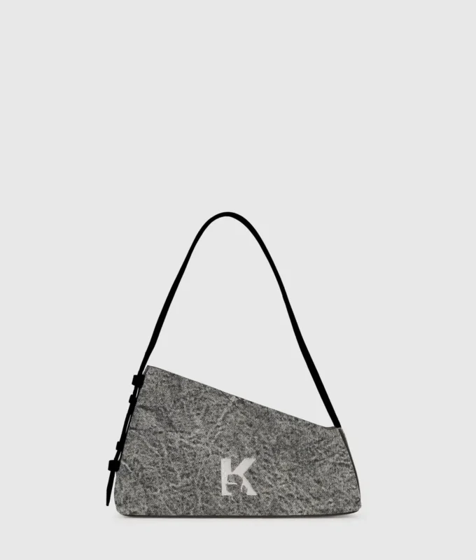 Borsa a tracolla in denim Geo Borsa a tracolla in denim Geo